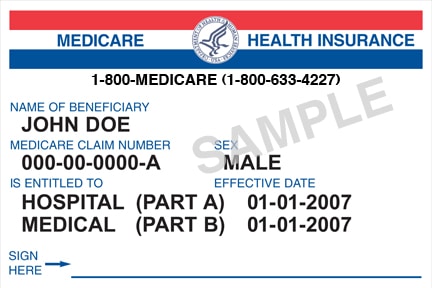 medicare card