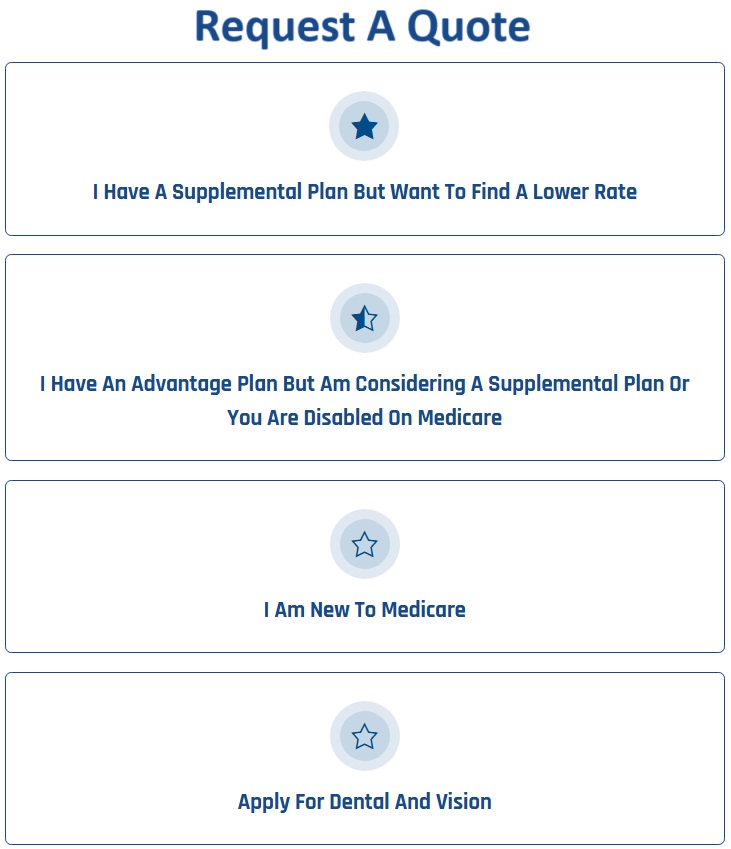Mayor River Medicare insurance Preliminary Application Choose Your Plan